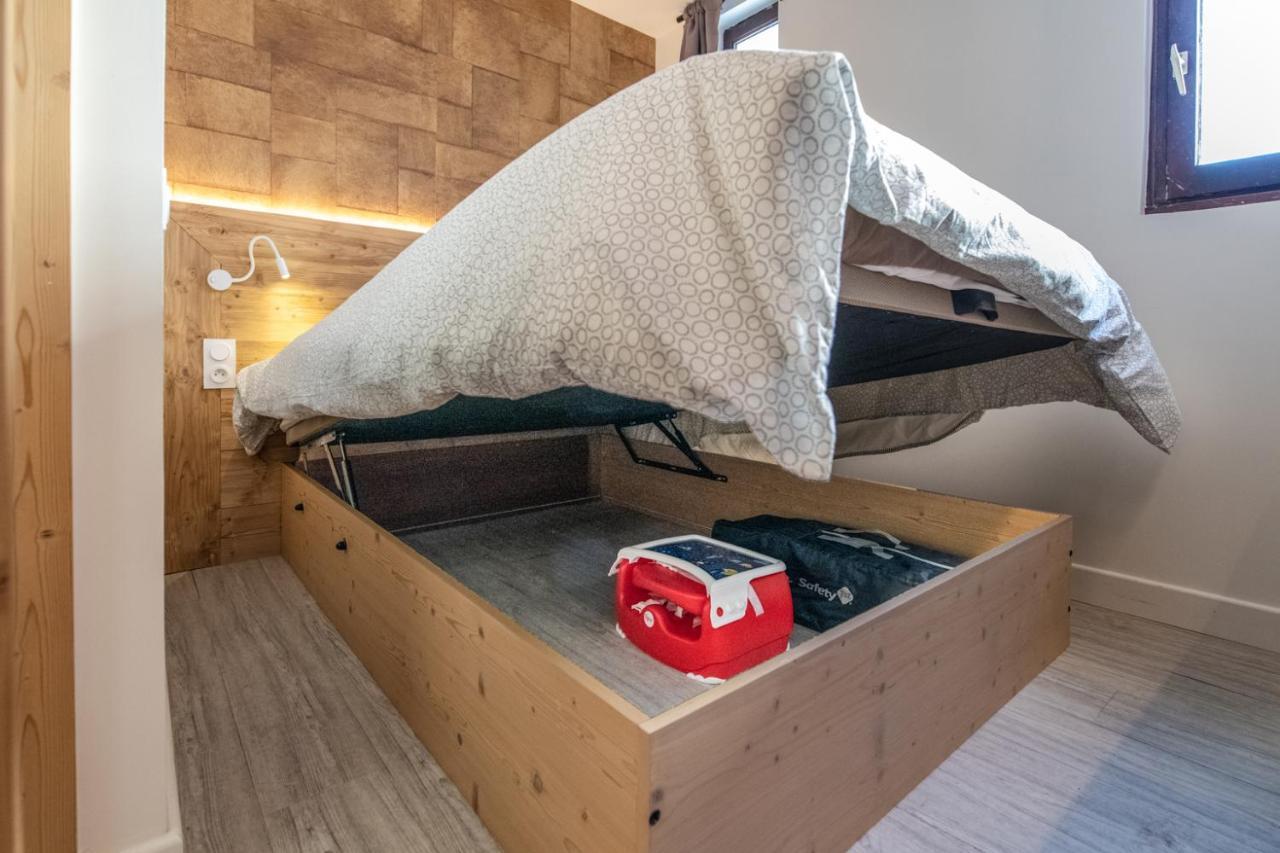 Appartement Edelweiss Skiopieds - Centre Station Лес дьо Алпс Екстериор снимка